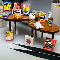 1:12 scale laundry products.