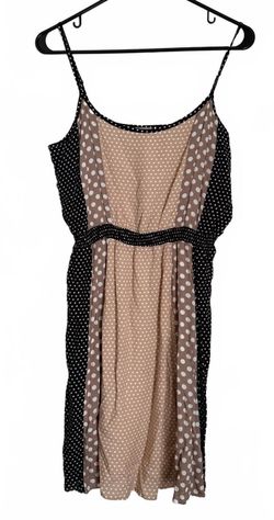 Mystree NEW Mini Sun Dress Size Large Polka Dot Whimsical Coquette Girl Flare