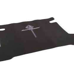 2015-2019 Corvette Coupe Carpet Cargo Mat (contact info removed)3 Black w/ Stingray Logo OEM GM