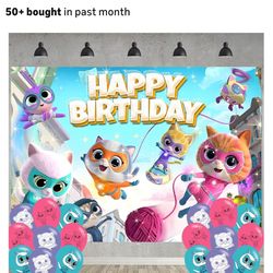 Super Kitties Birthday Supplies