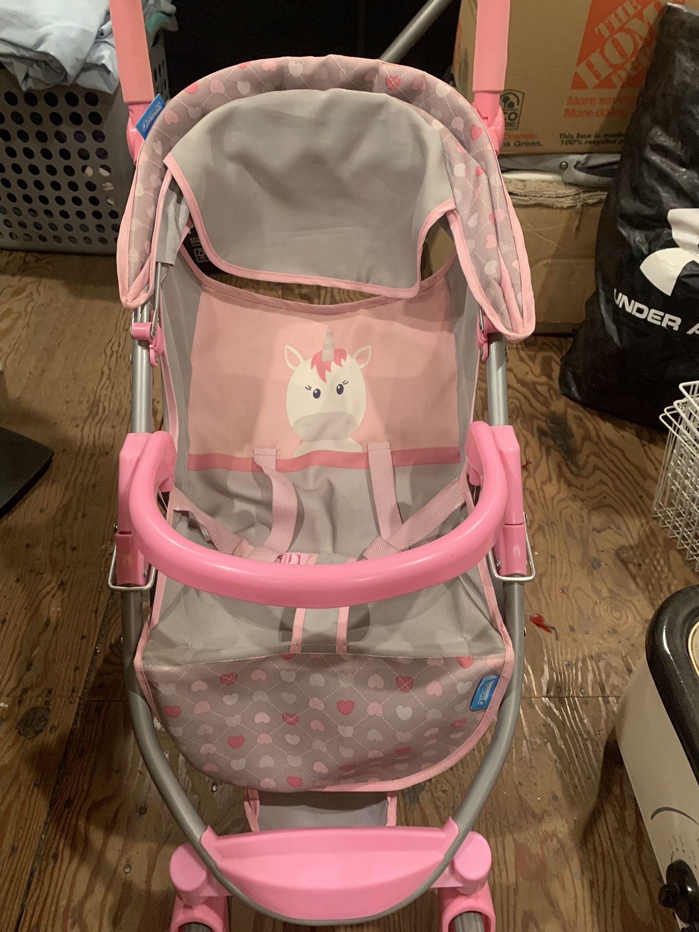 Pink Doll Stroller