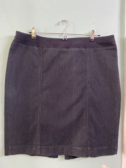 Jean Skirt, 16/18, Modest, Falda De Mesclilla Ligers