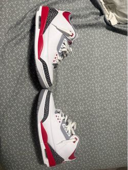 Air Jordan 3 white cement