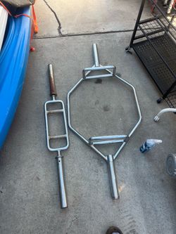 Trap Bar/ hex bar and Crow Bar