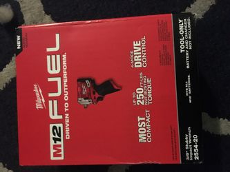 Milwaukee m12 3/8 stubby read profile