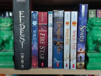 Eldest book#2 dragon rider etc