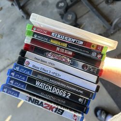PS3, Xbox And PS4 Games 