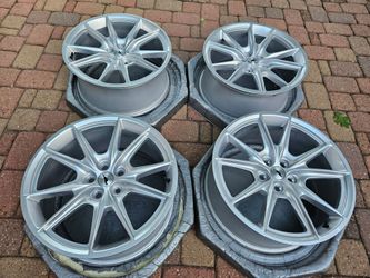Mustang Explorer Aviator rims wheels set of 4 19s