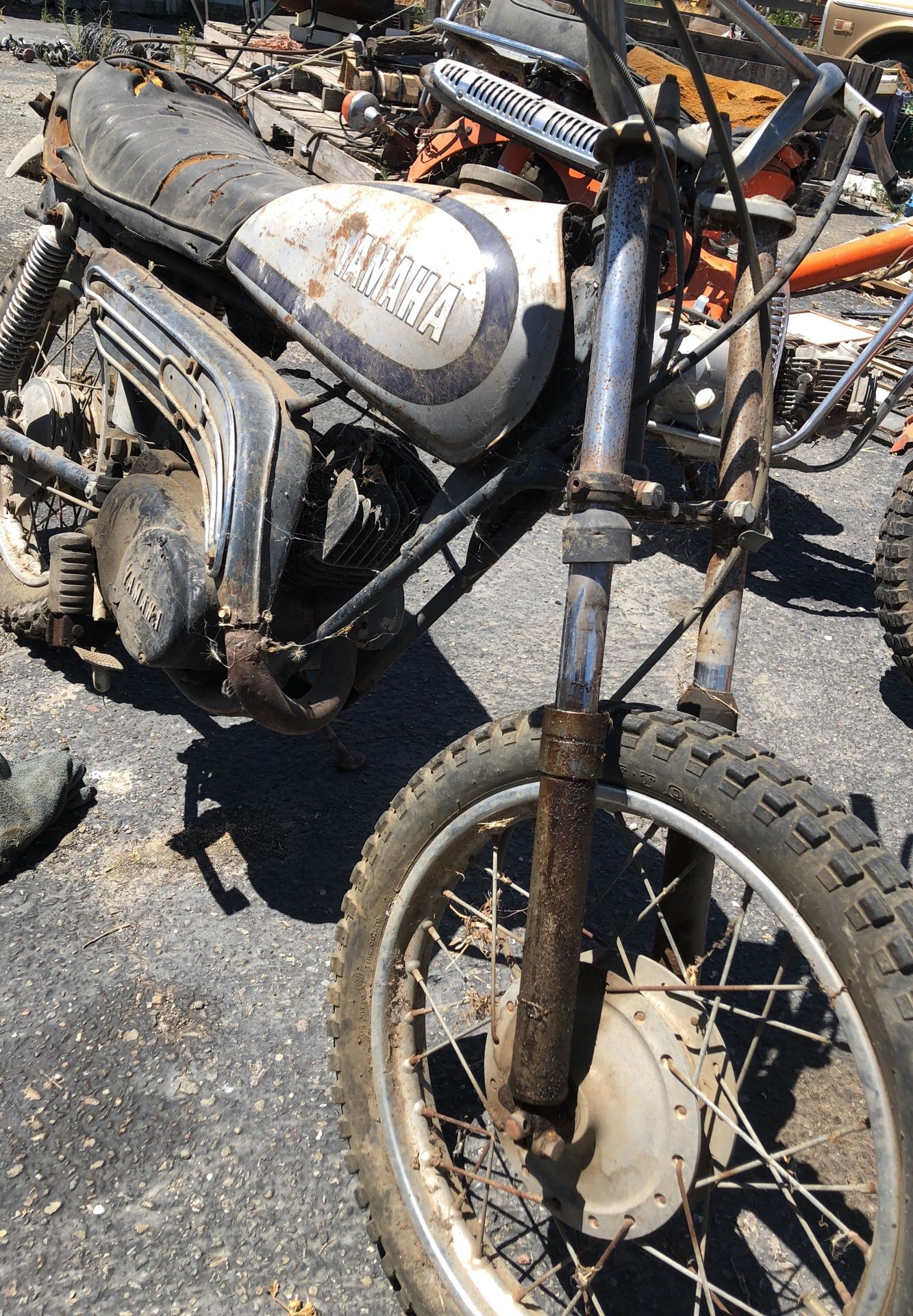 Yamaha GT 80 vintage classic project nonrunning yz