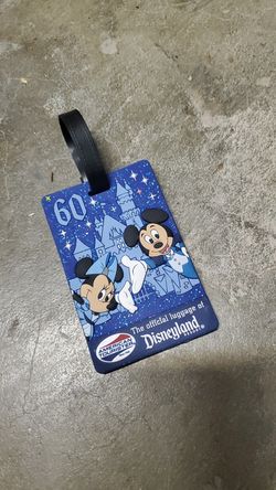 Disneyland 60th Anniversary Luggage tag