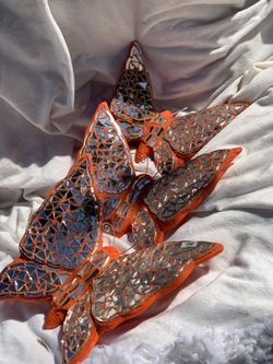 Wall decor butterfly set of 3 $30