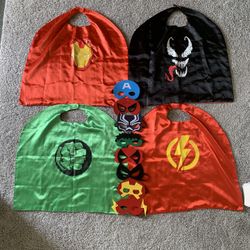 Kids Superhero Capes & Masks