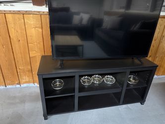 Tv and table
