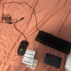 Gaming Mouse And Keyboard 