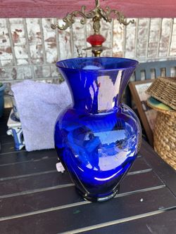 Colbalt Blue Vase 