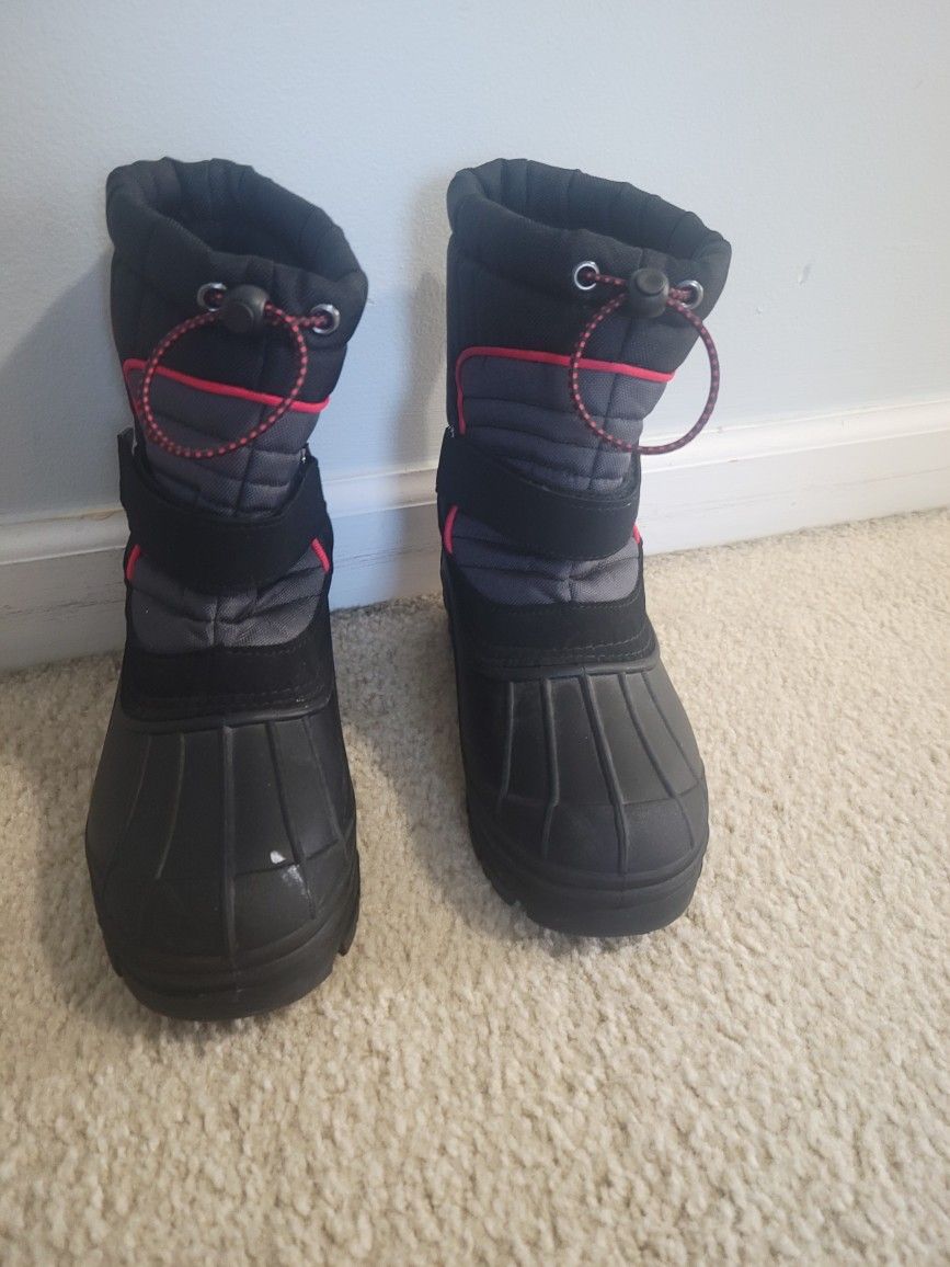 Khombu Unisex Kids Snow Boots