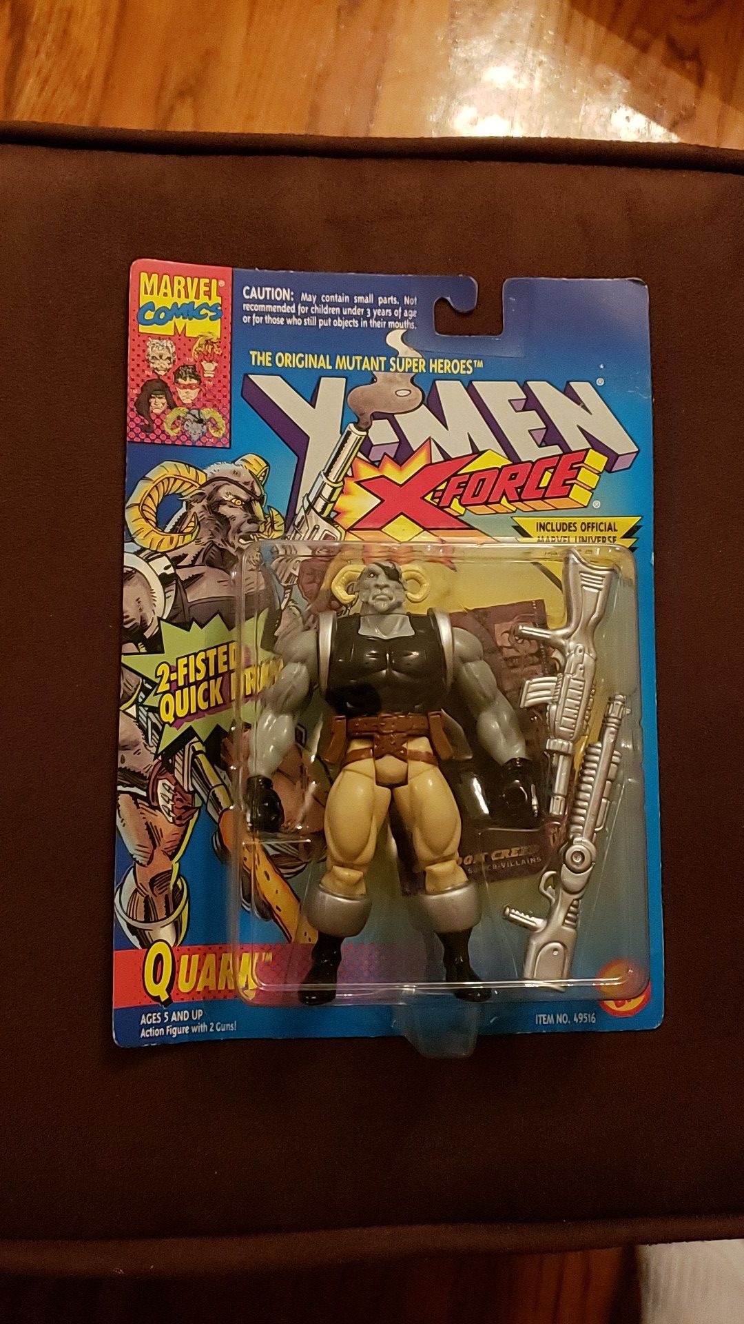 ToyBiz Marvel X-Men X-Force Quark action figure sealed 1994