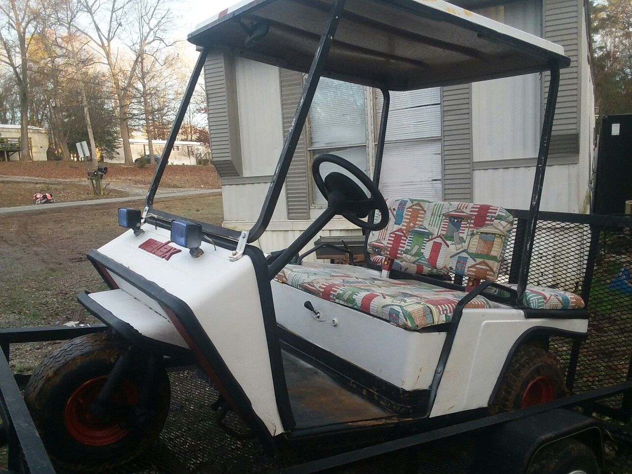 Melex 3 wheel golf cart