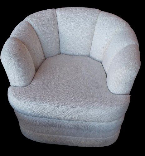 Vintage Mcm Postmodern Swivel Chair Set Of 2