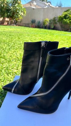 Vero Cuoio Made in Italy Black Leather Boots Size 40 – High Hee