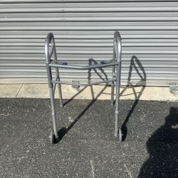 Lightweight Folding Walker with Wheels – Adjustable & Sturdy