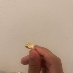 10k Gold Nugget Ring