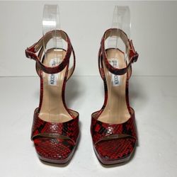 Heels 6.5 Red Steve Madden