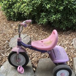 Little Kids Bike Tire Damage 