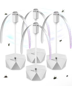 Fly Fans for Tables, Fly Repellent Fan Outdoor Indoor Keep Flies Away, Repellent Fans for Tables with Holographic Blades for Picnic, Party, Restaurant