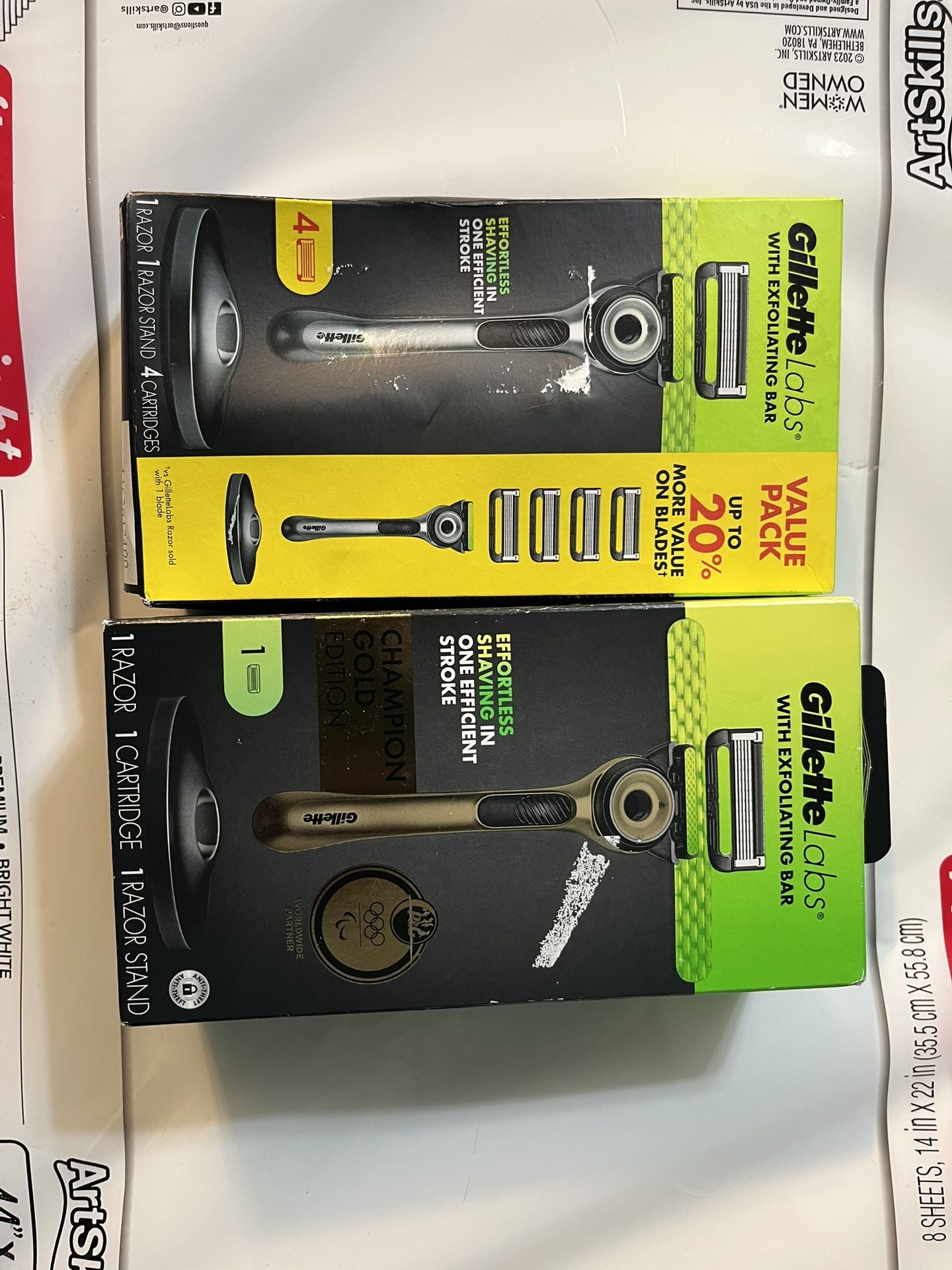 Gillette lab razors new 20