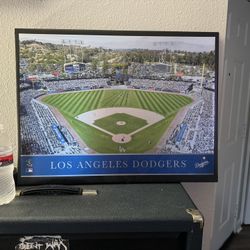 Dodgers Stadium Canvas Poster Like New Wall Art 