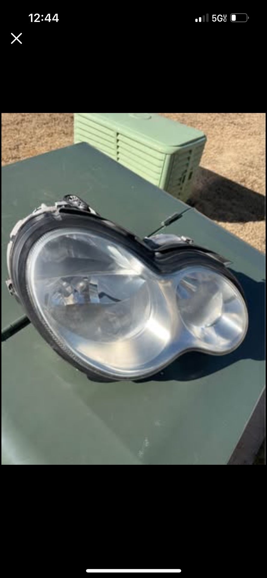 05-07 MERCEDES W203 HEADLIGHT right SIDE C320 C230 C350 HALOGEN OEM