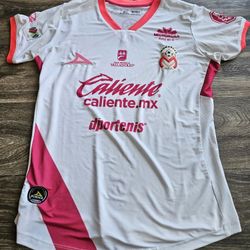 Pirma Monarcas Morelia 2018 Cancer Awareness Month Jersey Women's Medium