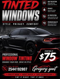 Tinted window service