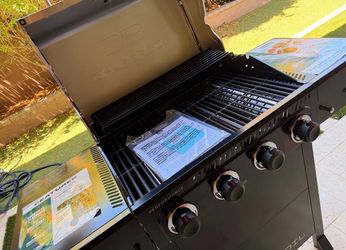 NEW charbroil grill silver