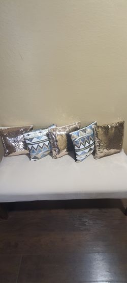 5 pillows