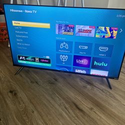 40’ Hisense Roku Smart Tv LED 