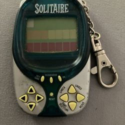 MGA Entertainment Keychain Classics Solitaire Video Game