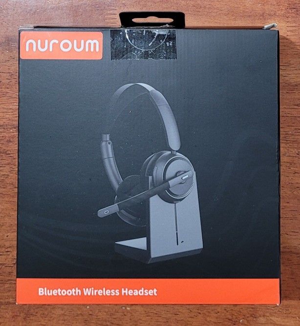Nuroum Bluetooth Wireless Headset With Noise Canceling Microphones