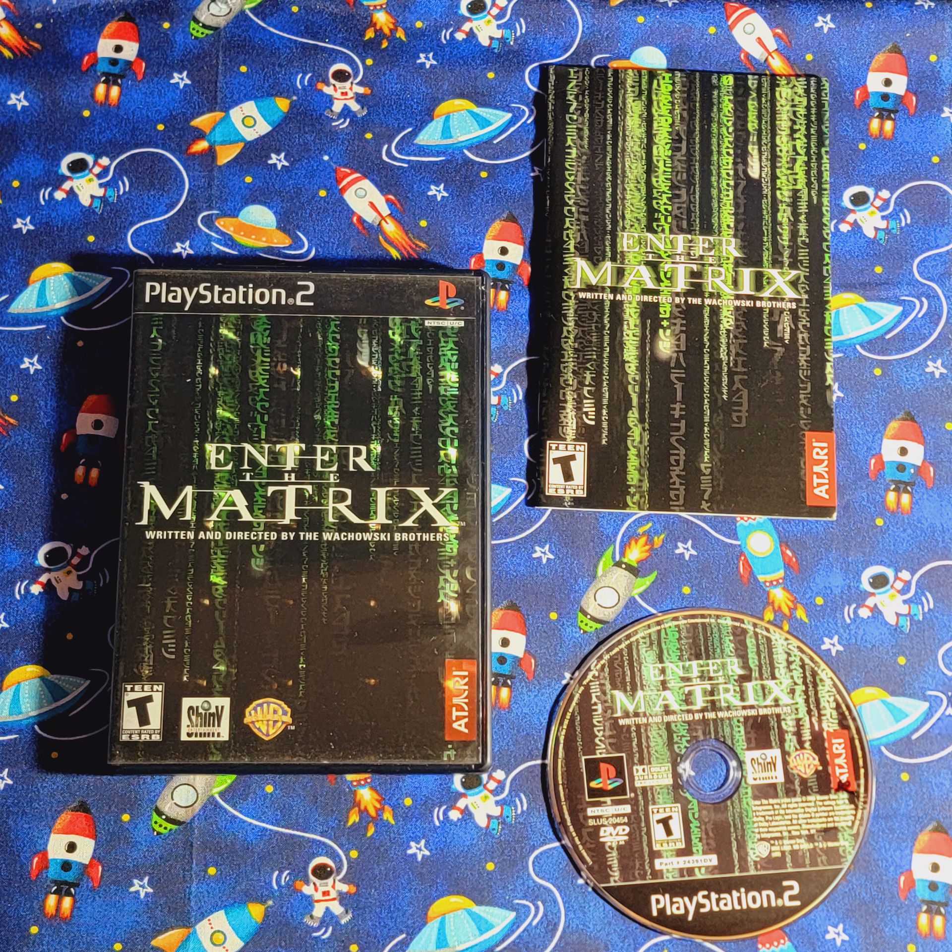 Enter The Matrix Sony PlayStation 2 PS2 Complete CIB
