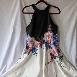 Ted Baker London Women’s Sleeveless Fit & Flare Dress WITH POCKETS Size 3