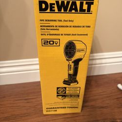 Dewalt 20v  Pipe Deburring Tool New