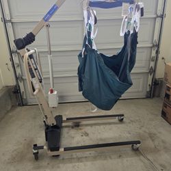 Brand New Hoyer Lift With Extra Battery And Extra Sling To Lift