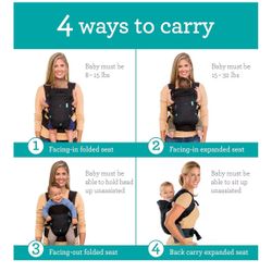 Infantino Flip 4-in-1 Convertible Baby