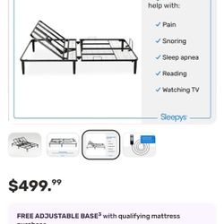 King Size Adjustable Base