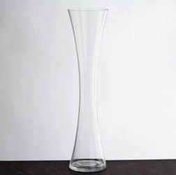 20” hourglass vases for wedding or event - 18 total