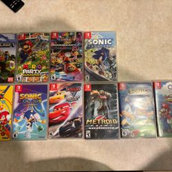 Nintendo Switch Games(10)