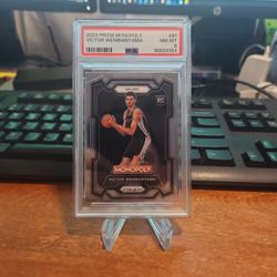 2023 Prizm Monopoly Victor Wembanyama PSA 8