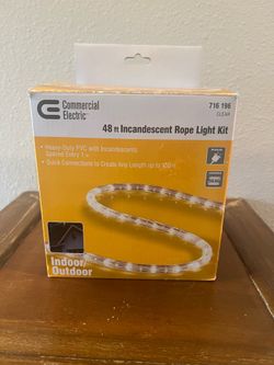 48ft Incandescent Rope Light
