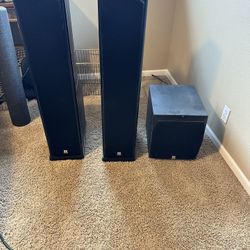 Theater Research Speakers & Subwoofer